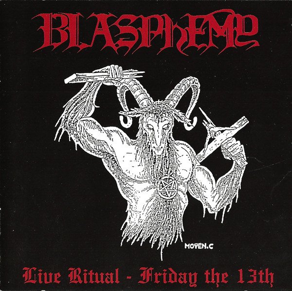 Blasphemy – Live Ritual - Friday The 13th CD
