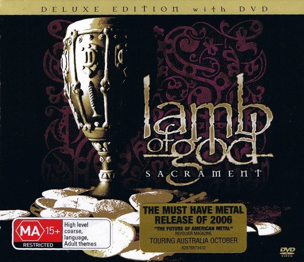 Lamb Of God – Sacrament SLIPCASE CD DVD