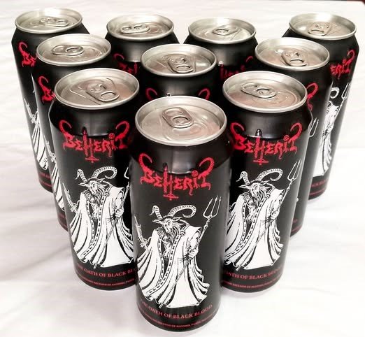 BEHERIT 'Cerveza artesanal', 500 ml³ edición especial gira Latino Americana