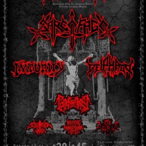 SARCOFAGO The Laws Kill Destroy Con El Bajista Original Gerardo Incubus Minelli La Banda Emblemática De Sudamérica Por Primera Vez En Ecuador