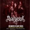 Sargeist Satanic Black Metal Cult Latinoamérica Tour 2025 2x1