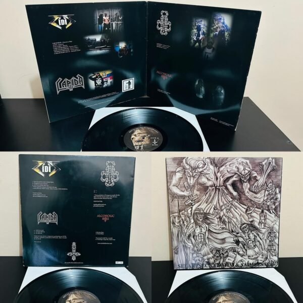 Zidiz / Lapida / Grimorium Verum / Alcoholic Rites – Selartsecna Sotim & Saimefsalb LP GATEFOLD