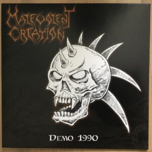 Malevolent Creation – Demo 1990 Vinyl, 10", EP, Limited Edition, Reissue, Orange With Black & Grey Splatter