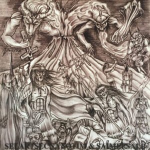 Zidiz / Lapida / Grimorium Verum / Alcoholic Rites – Selartsecna Sotim & Saimefsalb LP GATEFOLD