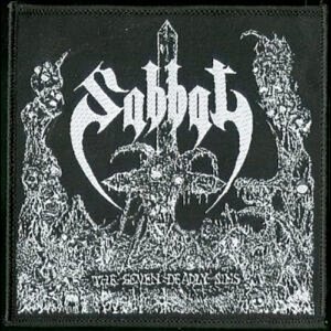 Sabbat "The Seven Deadly Sins" WOVEN PATCH