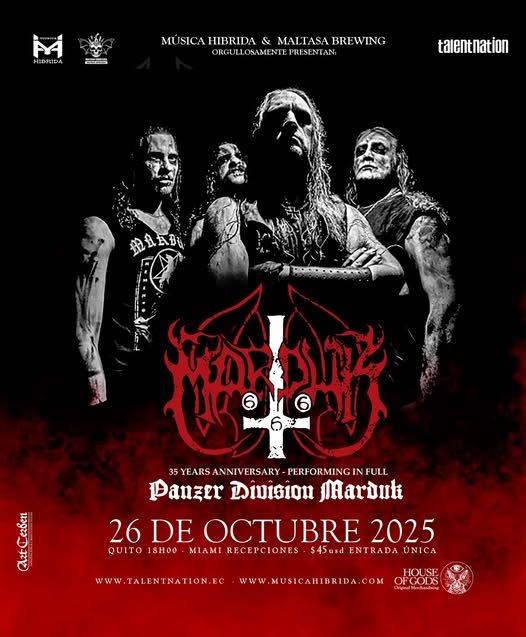 Marduk - 35 YEARS OF BLACK METAL DOMINATION