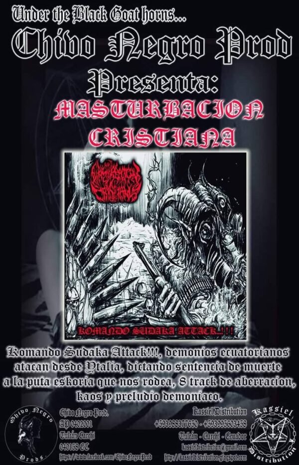 Masturbacion Cristiana – Komando Sudaka Attack!!! CD