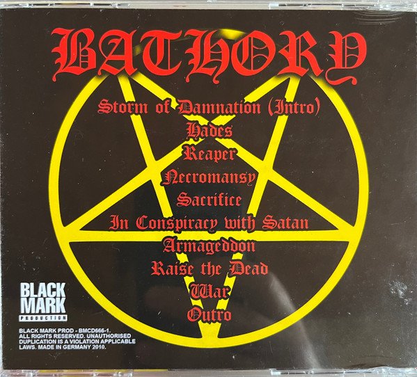 Bathory – Bathory CD