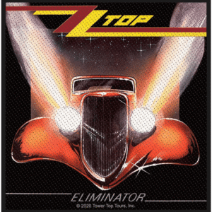 ZZ Top “Eliminator” WOVEN PATCH