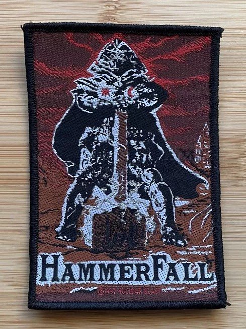 Hammerfall - Glory To The Brave WOVEN PATCH