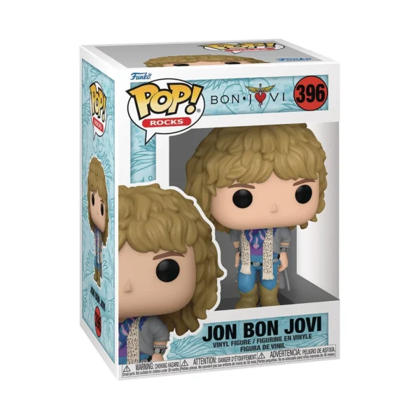 Jon Bon Jovi 1980s Vinyl Figure Funko POP! Rocks