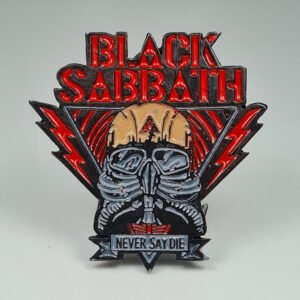 Black Sabbath - Never Say Die PIN METAL