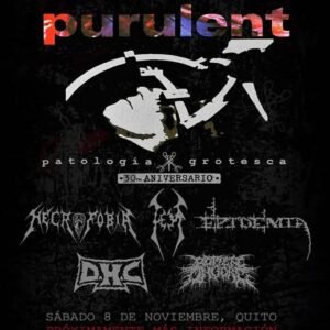 PURULENT en Quito Boletas Tickets