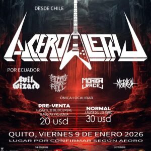 Acero Letal En Vivo en Quito