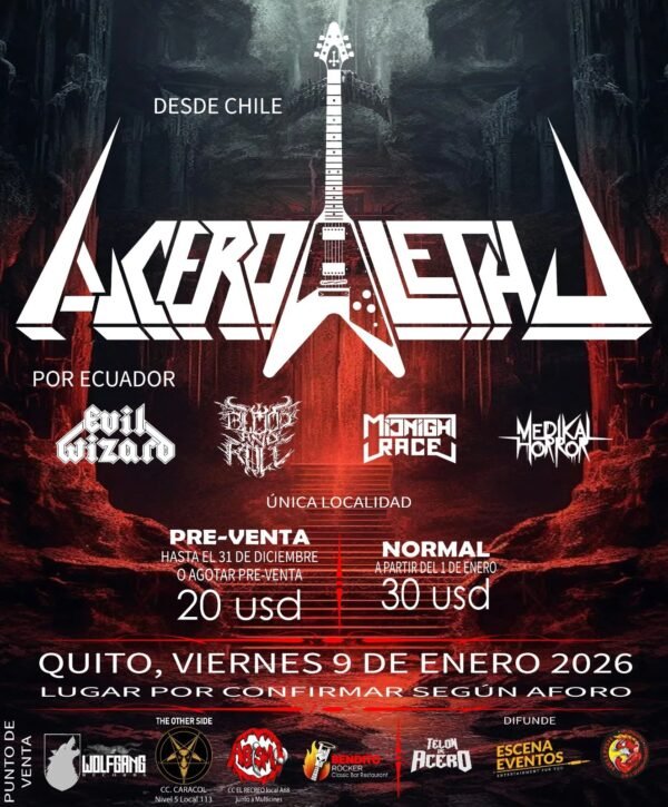 Acero Letal En Vivo en Quito