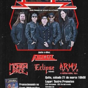 MAD MAX En Ecuador "Tour 2026" TICKET