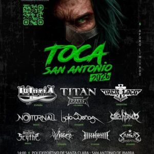 TOCA SAN ANTONIO 2026 Festival En Ibarra – Ecuador VIP TICKET