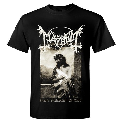 Mayhem - Grand Declaration Of War T-Shirt Large
