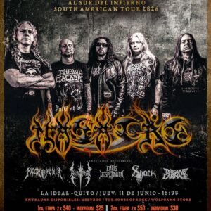 622801771_2115626959197708_3362447206306690281_n MASACRE "Al Sur del Infierno South American Tour 2026" Ticket