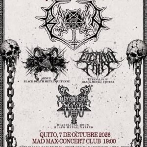 UNGOD Baxaxaxa Quito - Ecuador 🇪🇨 - 07 de Octubre BOLETA