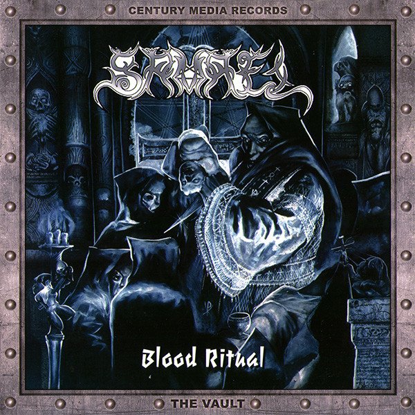 R-4845125-1388808956-7579 (1) Samael – Blood Ritual Vinyl, LP, Album, Reissue, Numbered, Limited Edition, Grey Marble
