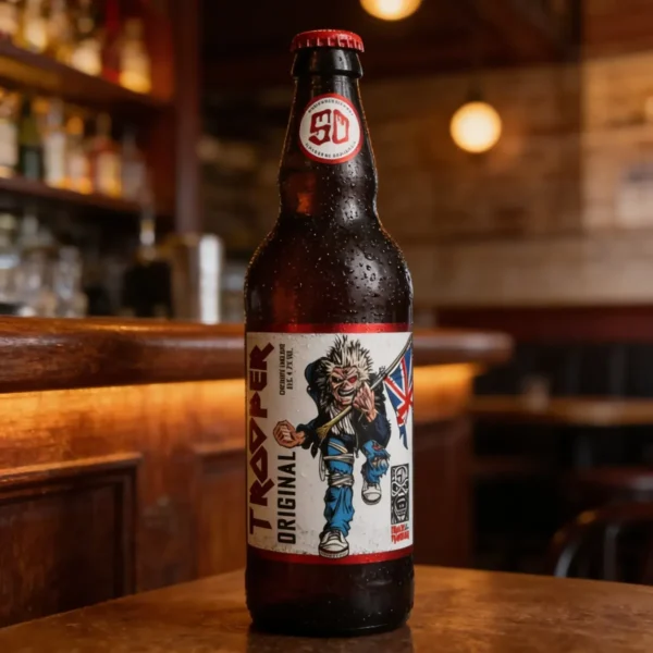 IRON MAIDEN - Trooper 50th Aniversario Cerveza Botella 500ml