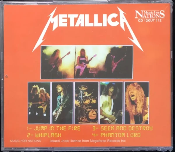 Metallica- Jump In The Fire Shape Cd