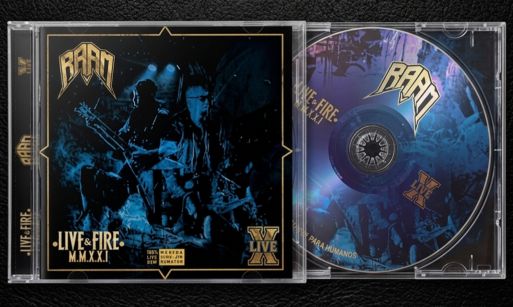 Raam – Live & Fire M.M.X.X.I. CD