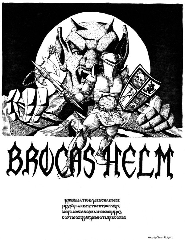 Brocas Helm ‎– Black Death Vinyl, LP, Album