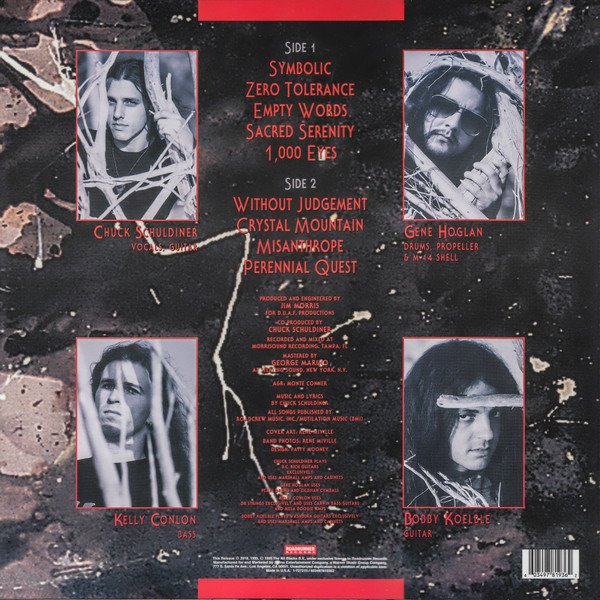 Death ‎– Symbolic Vinyl, LP, Album, Reissue, Repress, Stereo