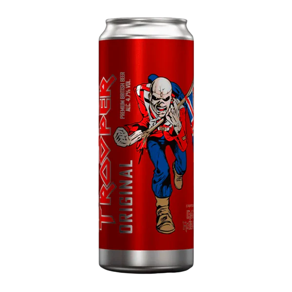 IRON MAIDEN – Trooper Cerveza Lata 500ml
